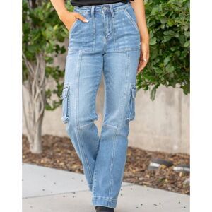 Judy Blue Light Blue Flare Jeans